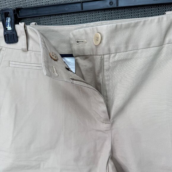 Talbots Womens Size 10 Beige Chino Bermuda Shorts Cotton Blend - Picture 10 of 10